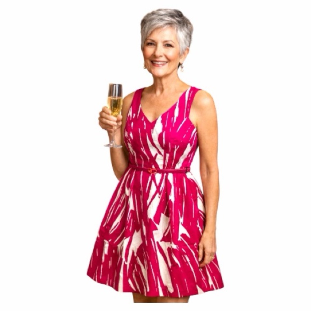 DAVID MEISTER A-Line dress, Size 4